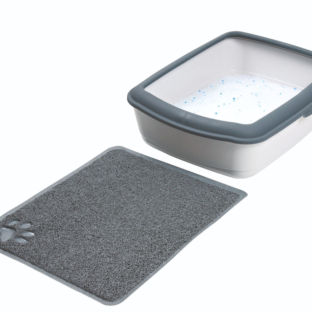 Trixie Litter Tray Mat For Cats Anthracite