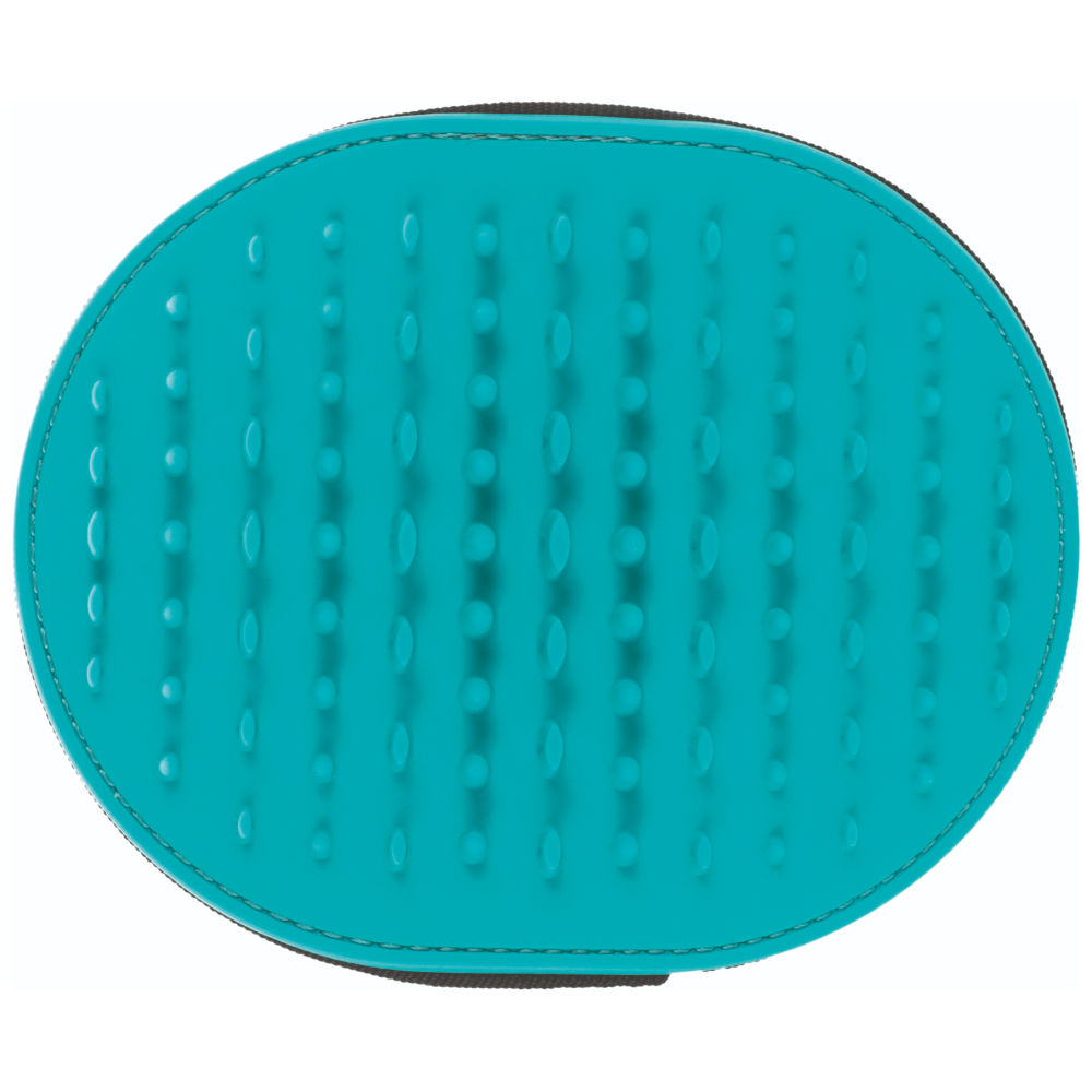 Trixie Massage Brush For Doga And Cats Black Blue
