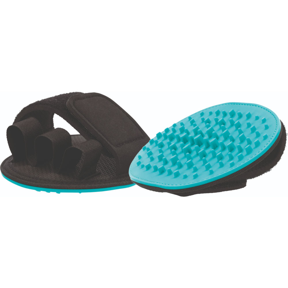 Trixie Massage Brush For Doga And Cats Black Blue - Image 3