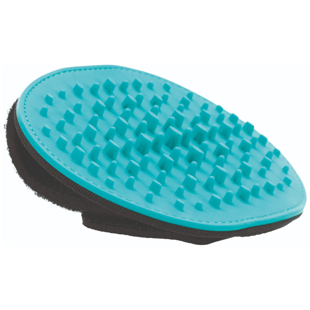 Trixie Massage Brush For Doga And Cats Black Blue - Image 4
