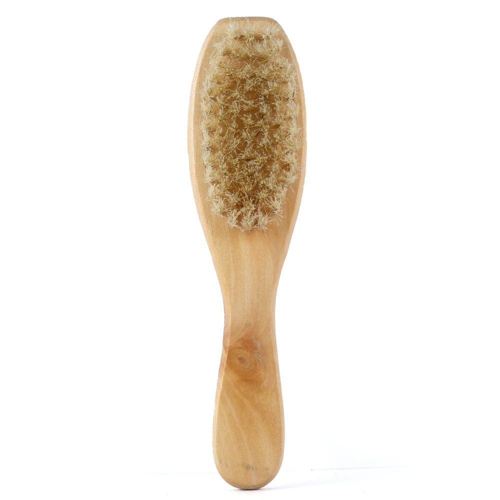 Trixie Natural Bristles Brush for Dogs and Cats — detail shot