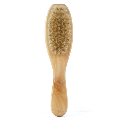 Trixie Natural Bristles Brush for Dogs and Cats — detail shot