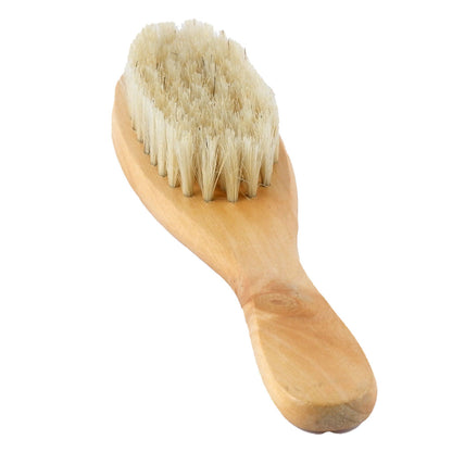 Trixie Natural Bristles Brush for Dogs and Cats — in use