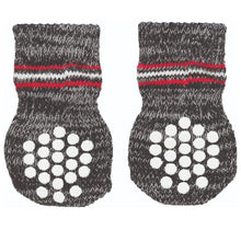 Trixie Non Slip Socks For Dogs Grey