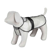 Trixie Black Piping Transparent Raincoat For Dogs