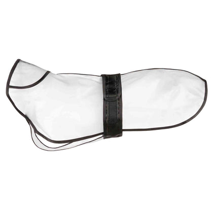 Trixie Black Piping Transparent Raincoat For Dogs - Image 3