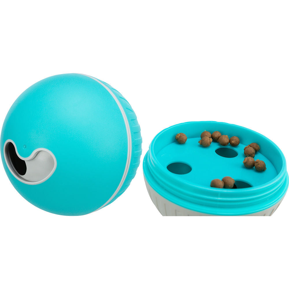 Trixie Plastic Snack Ball Treat Dispenser Toy for Dogs — side view
