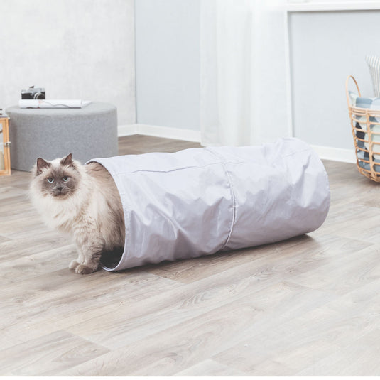 Trixie Playing Tunnel Toy For Cats Grey