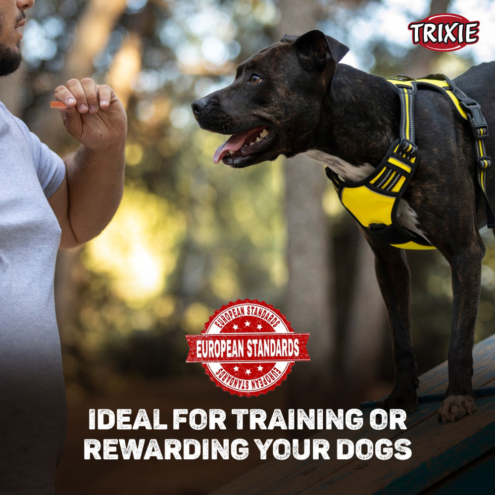 Trixie Premio Cheese Chicken Strip Dog Treats — detail shot
