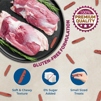 Trixie Premio Duck Filet Bites Cat Treats — back view
