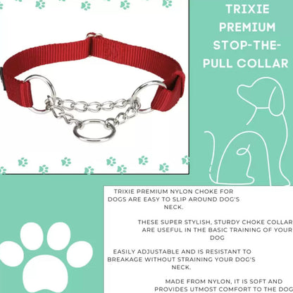 Trixie Premium Choke Collar for Dogs — detail shot