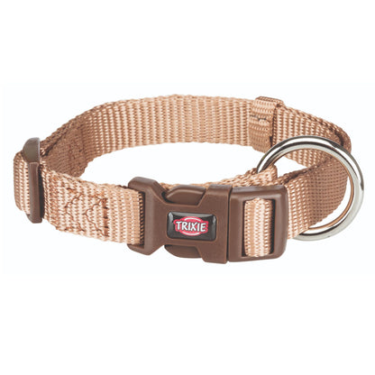Trixie Premium Collar For Dogs Caramel