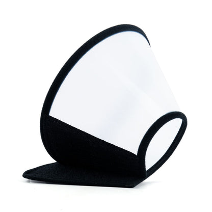 Trixie Protective Elizabethan Collar with Velcro for Dogs and Cats — back view