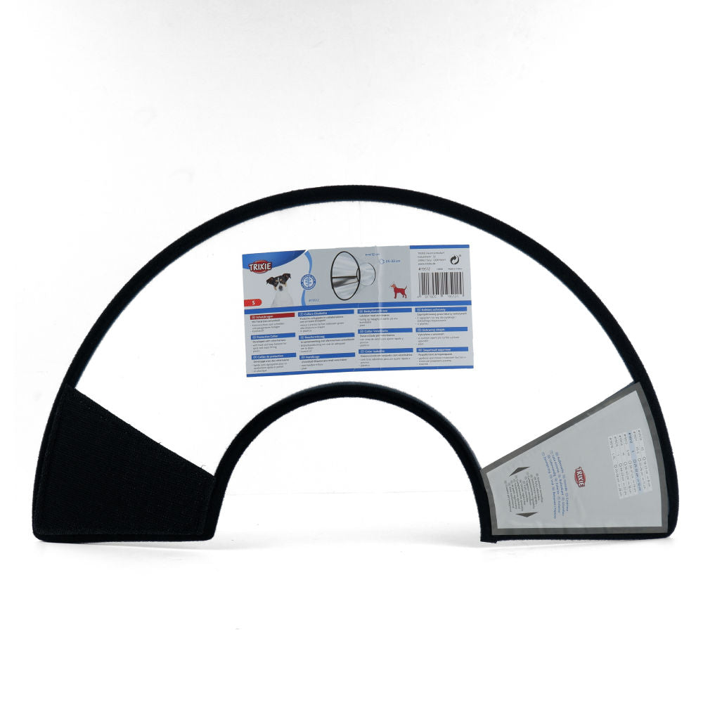 Trixie Protective Elizabethan Collar with Velcro for Dogs and Cats — detail shot