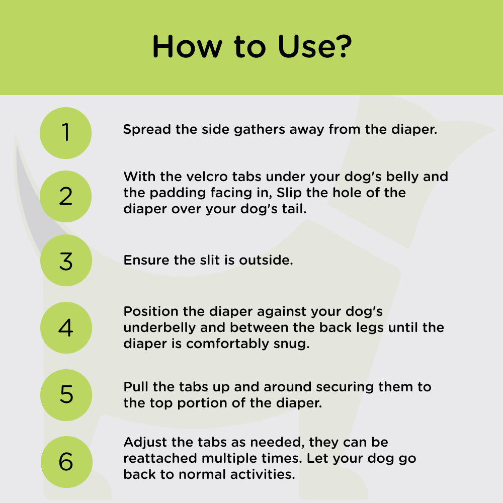 Trixie Protective Pads for Dogs — side view