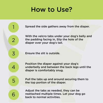 Trixie Protective Pads for Dogs — side view