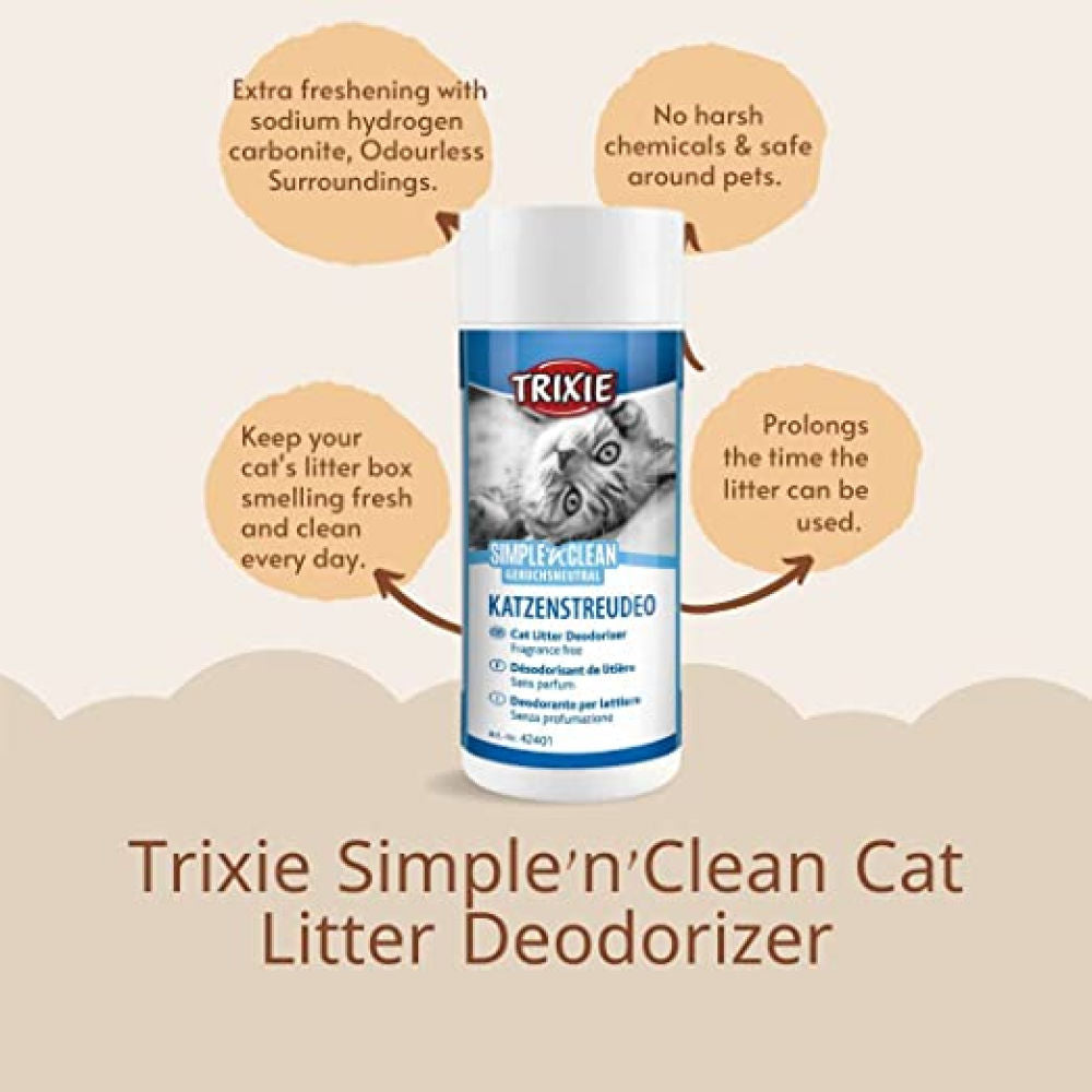 Trixie Simple N Clean Odourless Cat Litter Deodorizer - Image 5