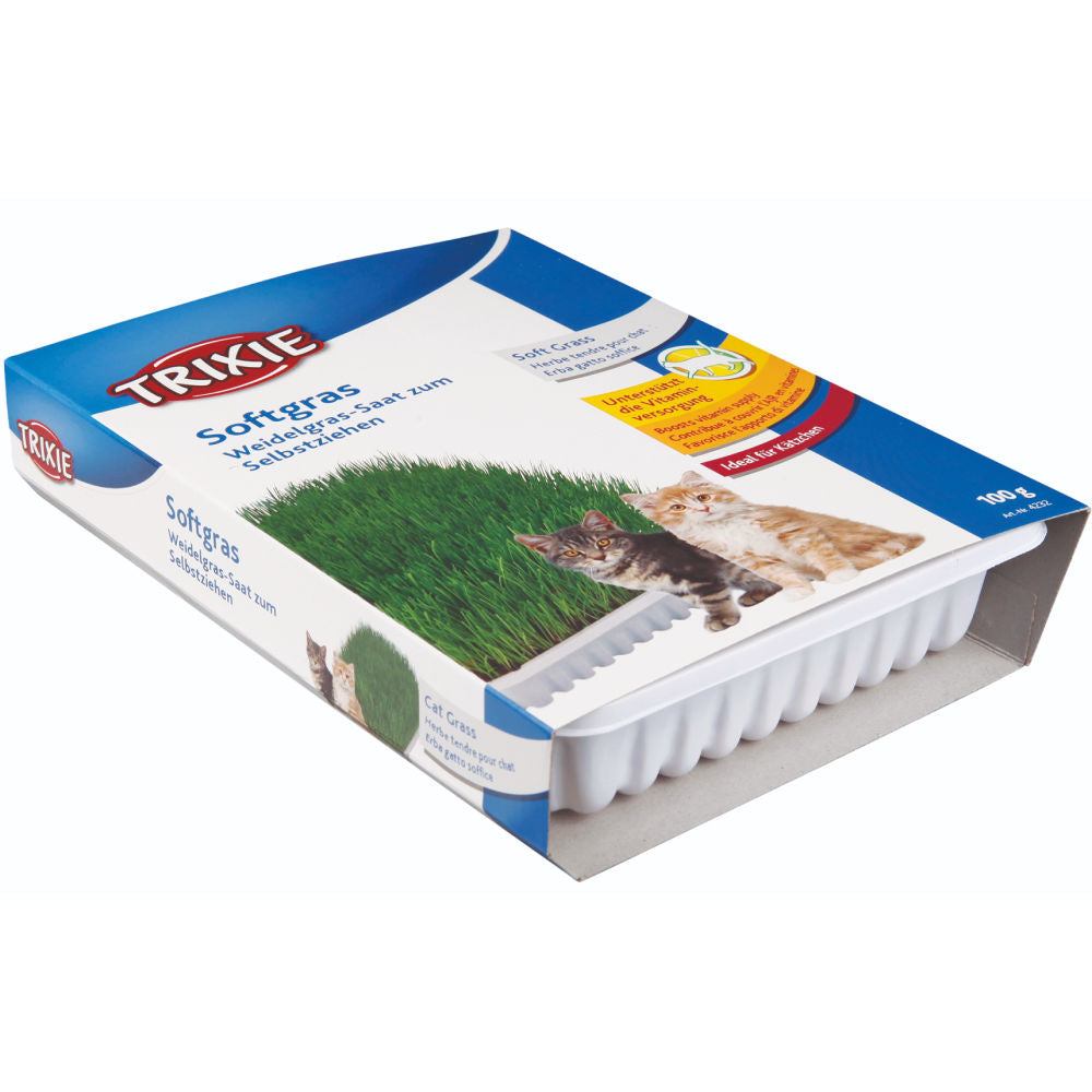 Trixie Soft Grass Bowl For Cats