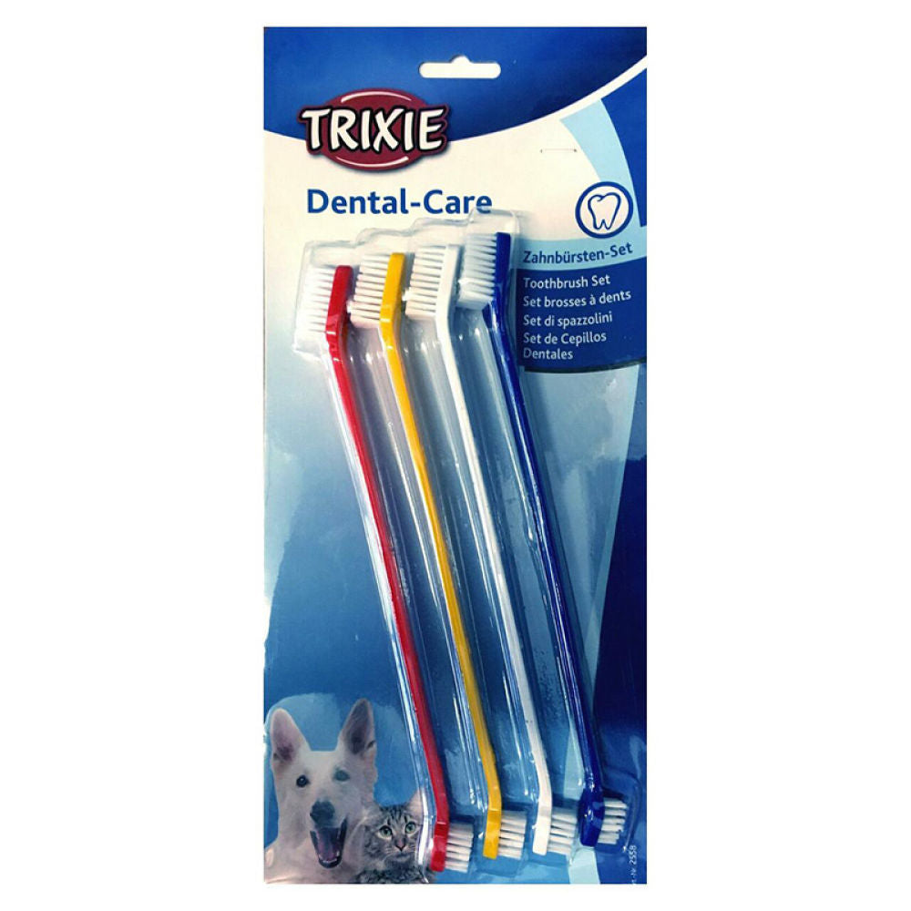 Trixie Toothbrush for Dogs and Cats — side view