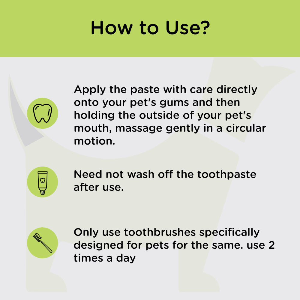 Trixie Toothpaste with Mint for Dogs — detail shot