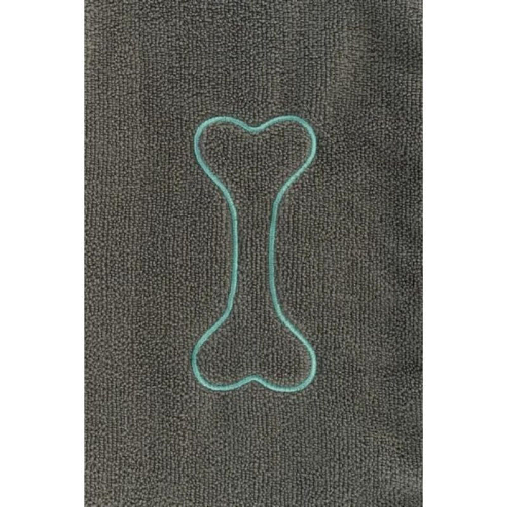 Trixie Towel with Mitt Pockets Microfibre for Dogs and Cats — detail shot