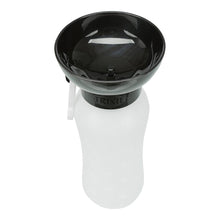 Trixie Travel Bottle With Bowl For Dogs And Cats Black