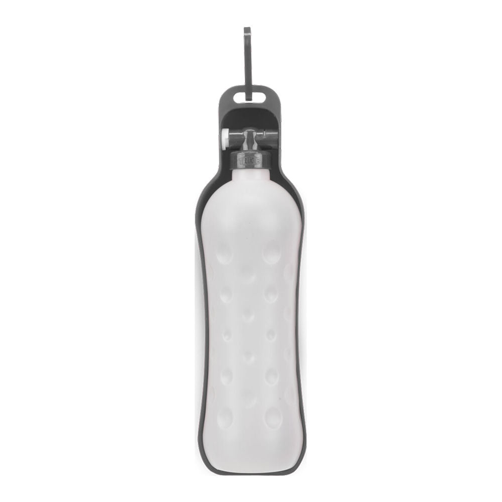 Trixie Travel Bottle With Bowl For Dogs And Cats Black And White - Image 2