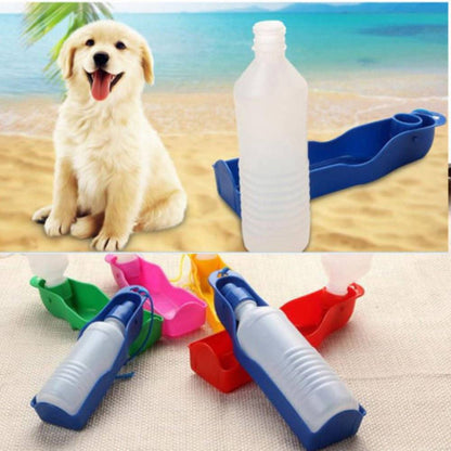 Trixie Travel Bottle With Bowl Assorted Colors - Image 3