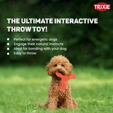 Trixie Triplex Bungee Boomerang Chew Toy For Dogs Orange - Image 3