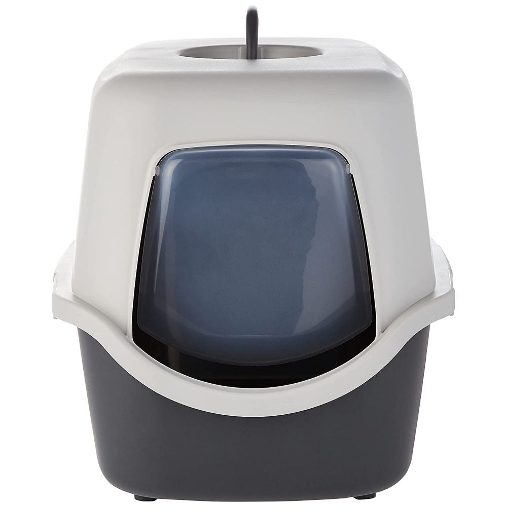 Trixie Vico Cat Litter Tray with Hood for Cats — side view