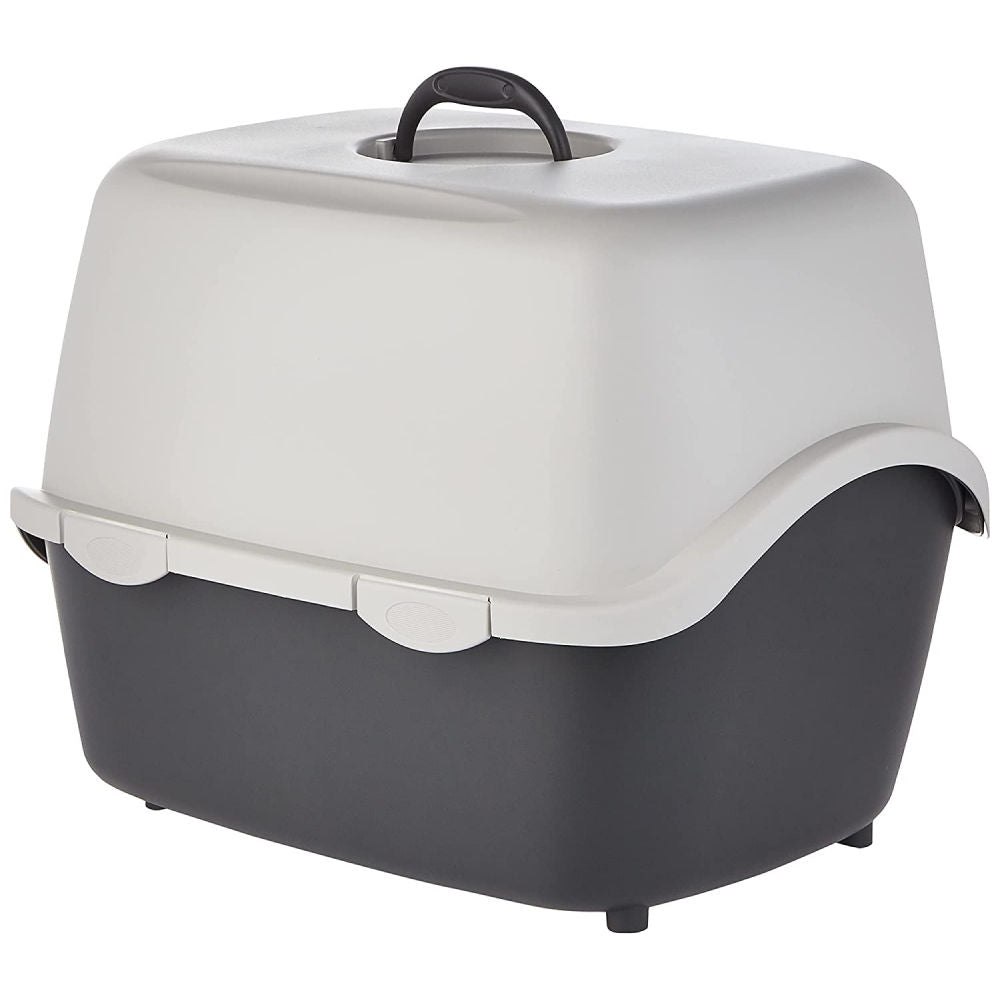 Trixie Vico Cat Litter Tray with Hood for Cats — back view