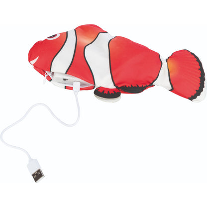 Trixie Wiggly Clown Fish Toy for Dogs — back view
