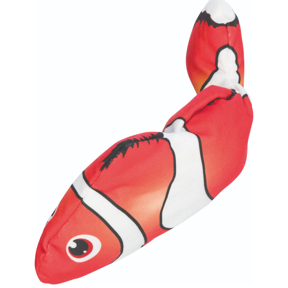 Trixie Wiggly Clown Fish Toy for Dogs — detail shot