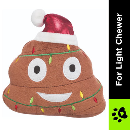 Trixie Xmas Emoticon Plush Toy for Dogs — side view