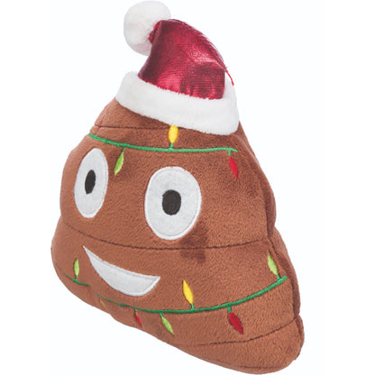Trixie Xmas Emoticon Plush Toy for Dogs — detail shot