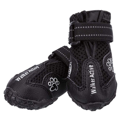 Trixie Walker Active Protective Boots for Dogs — in use