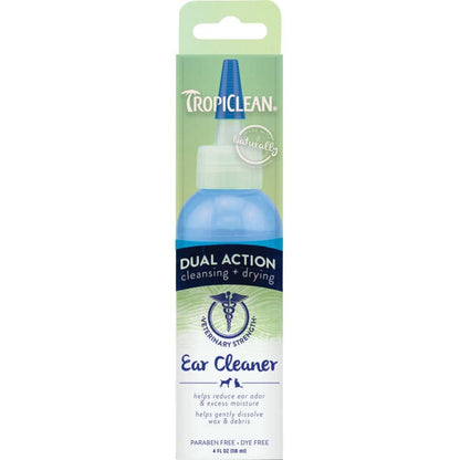 Tropiclean Dual Action Ear Cleaner For Pets