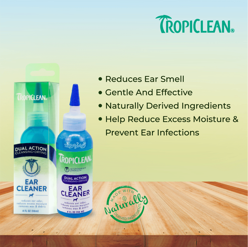 Tropiclean Dual Action Ear Cleaner For Pets - Image 3