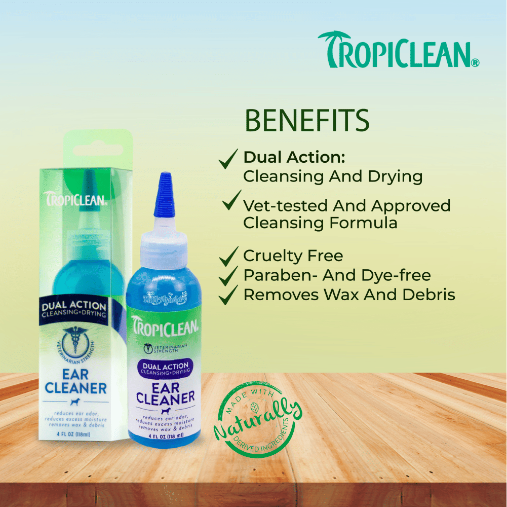 Tropiclean Dual Action Ear Cleaner For Pets - Image 5