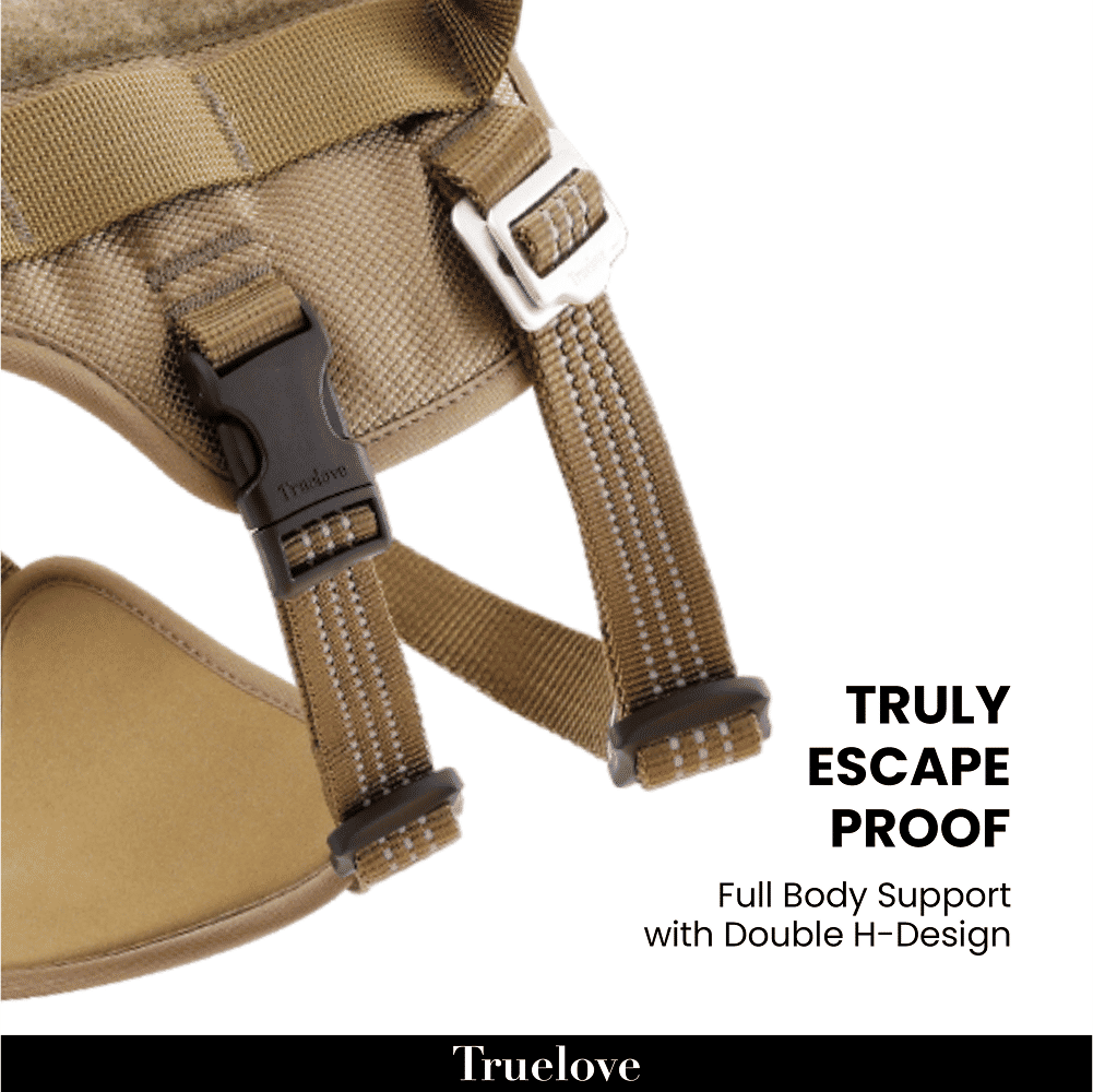 Truelove Escape proof harness for Dogs — back view