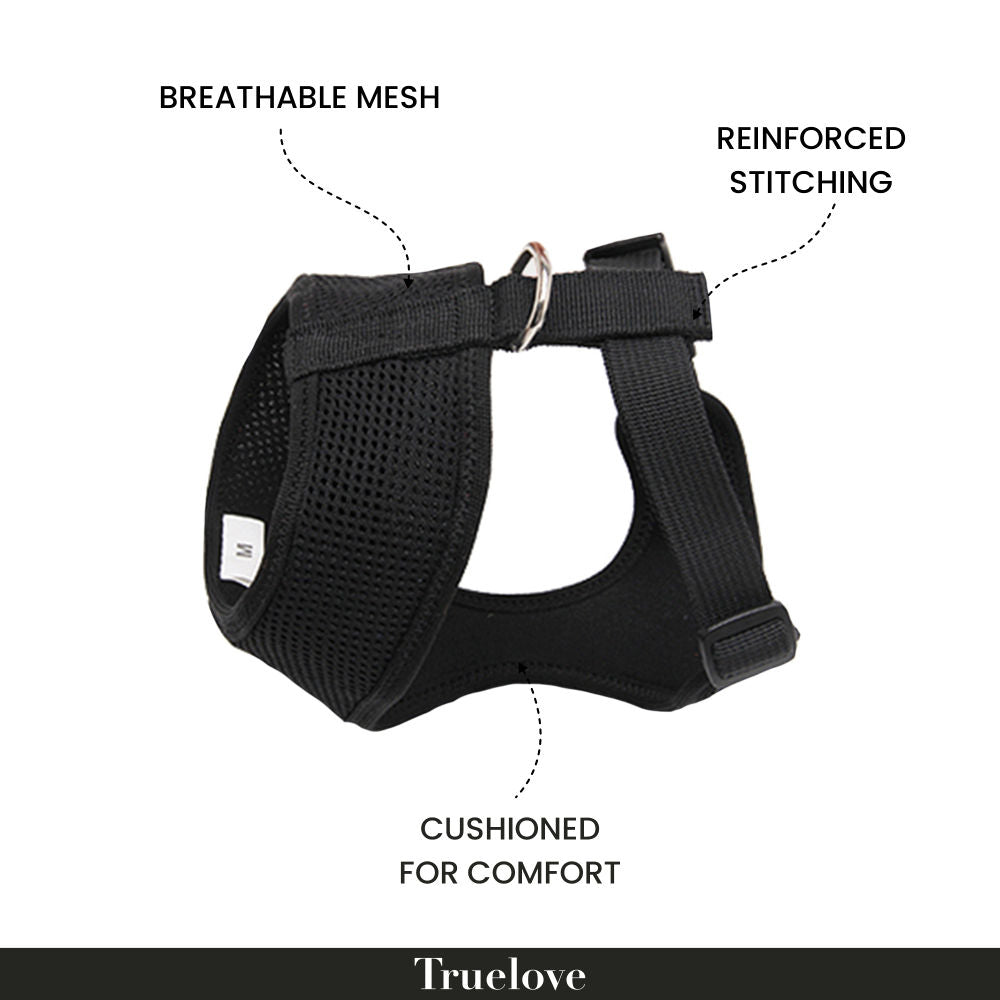 Truelove Harness for Cats and Small Dogs — back view