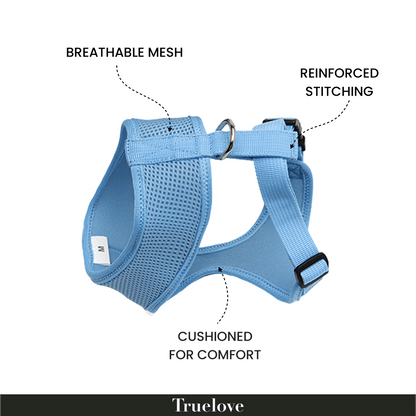 Truelove Harness for Cats and Small Dogs — back view