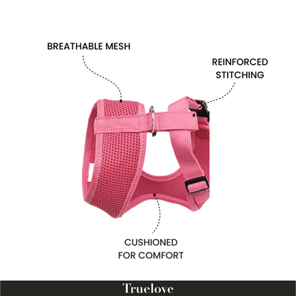 Truelove Harness for Cats and Small Dogs — back view
