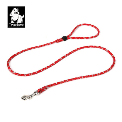Truelove High Density Reflective Rope Webbing Leash for Dogs — side view