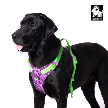 Truelove No Pull Special Edition Harness For Dogs Camouflage Purple