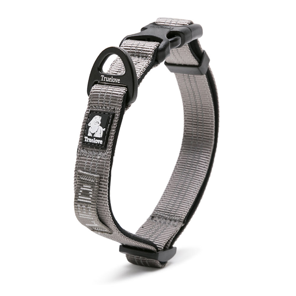 Truelove Padded Collar For Dogs Gray