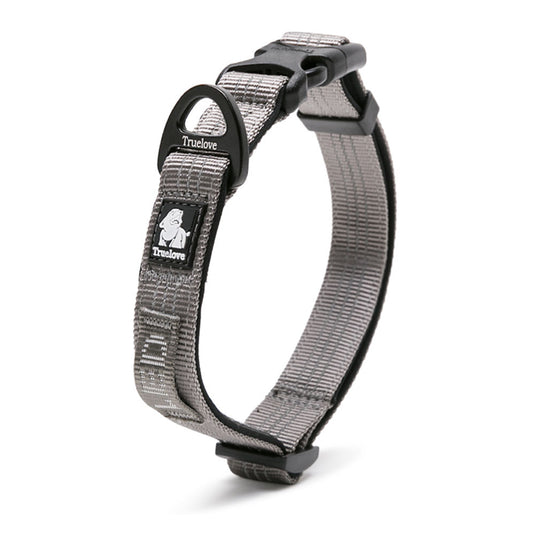 Truelove Padded Collar For Dogs Gray