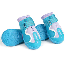 Truelove Reflective Waterproof And Tpr Sole Shoes For Dogs Algiers Blue Lavender Set Of 4 Copy - Image 2
