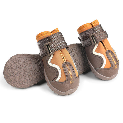 Truelove Reflective Waterproof and TPR Sole Shoes for Dogs — side view