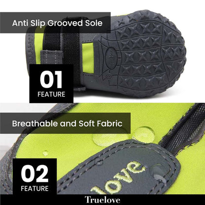 Truelove Pet Boots For Dogs Red Set Of 4 Copy - Image 4
